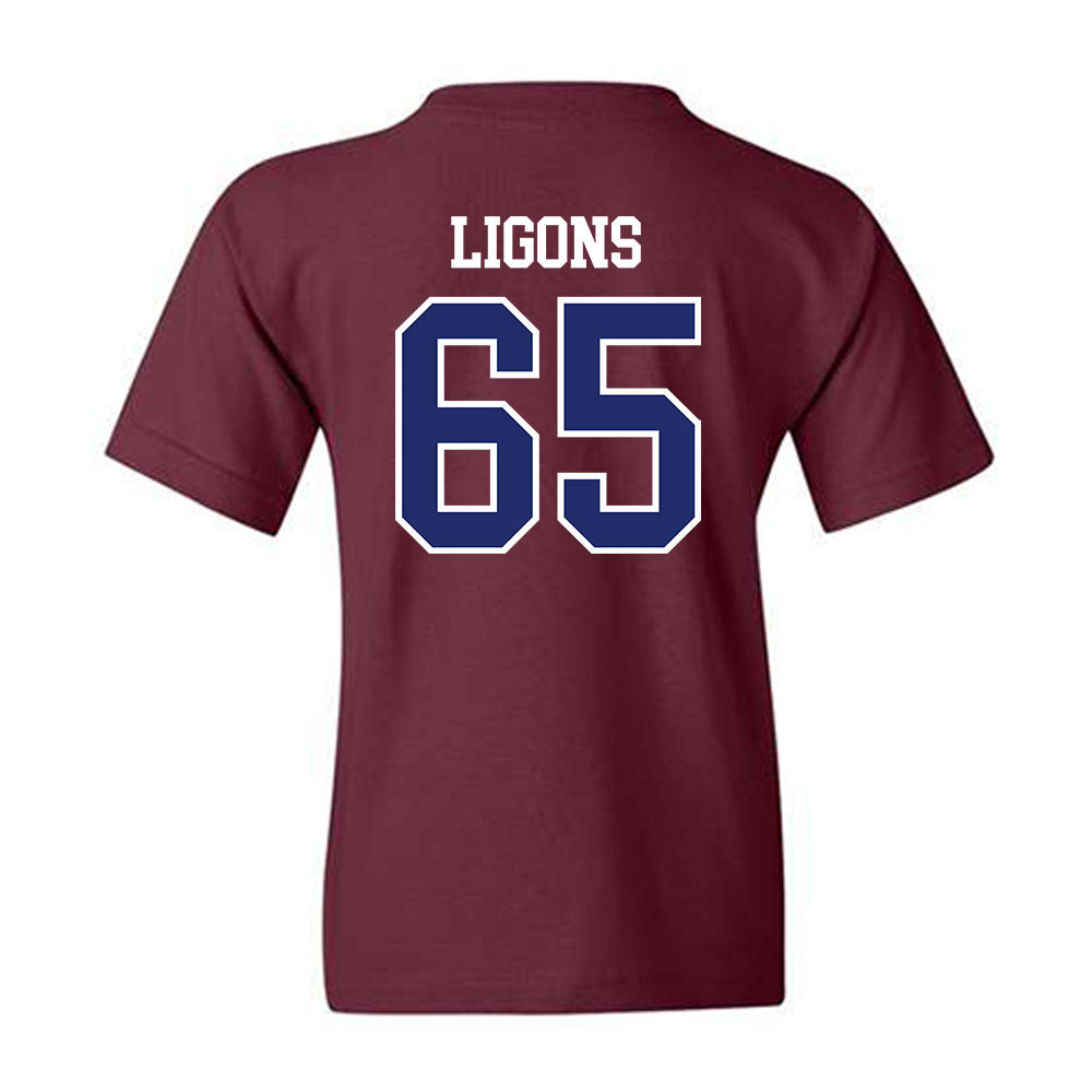 SCSU - NCAA Football : Kanaan Ligons - Youth T-Shirt-1