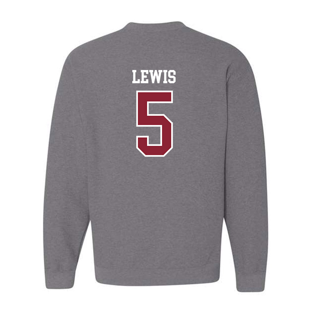 SCSU - NCAA Women's Volleyball : Hedia Lewis - Crewneck Sweatshirt-1