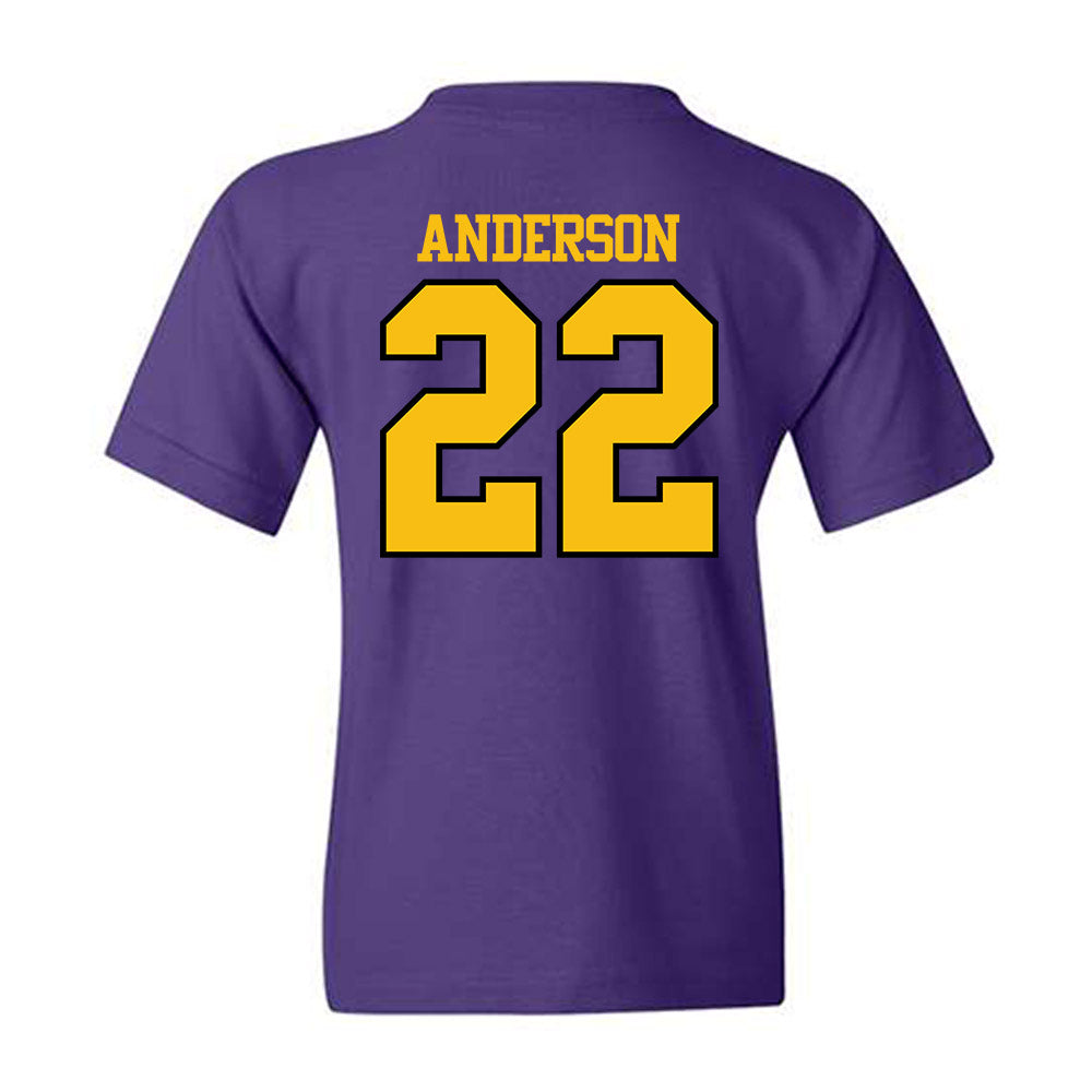 Minn. St. - NCAA Women's Ice Hockey : Tori Anderson - Classic Shersey Youth T-Shirt-1