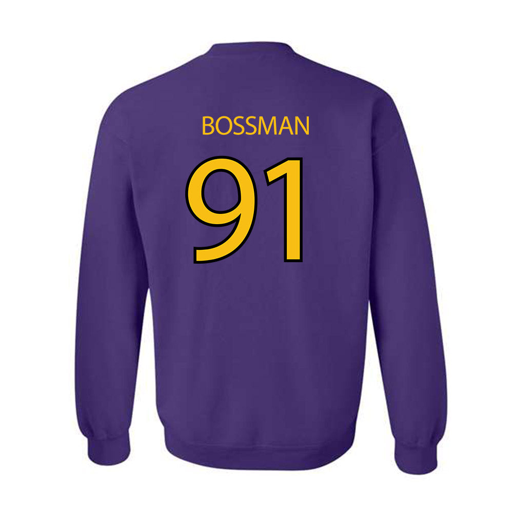 Minn. St. - NCAA Football : Sam Bossman - Classic Shersey Crewneck Sweatshirt-1