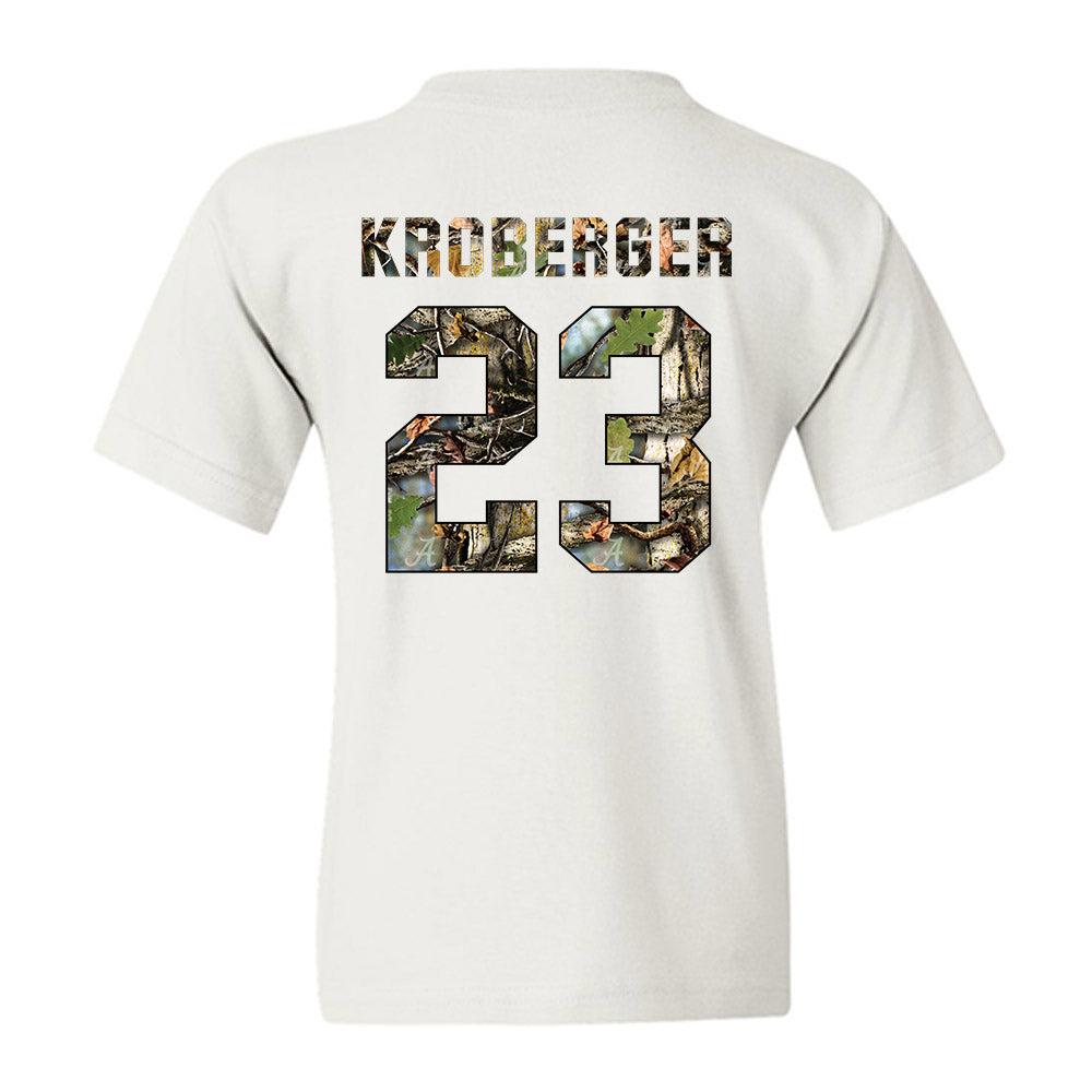 Alabama - NCAA Baseball : Chase Kroberger - Youth T-Shirt-1