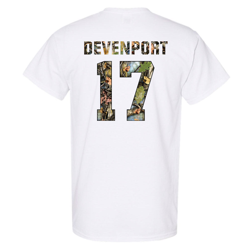 Alabama - NCAA Baseball : Logen Devenport - T-Shirt-1