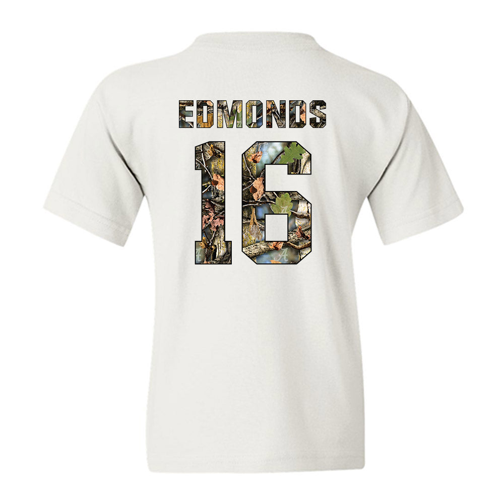 Alabama - NCAA Football : Jorden Edmonds - Youth T-Shirt-1