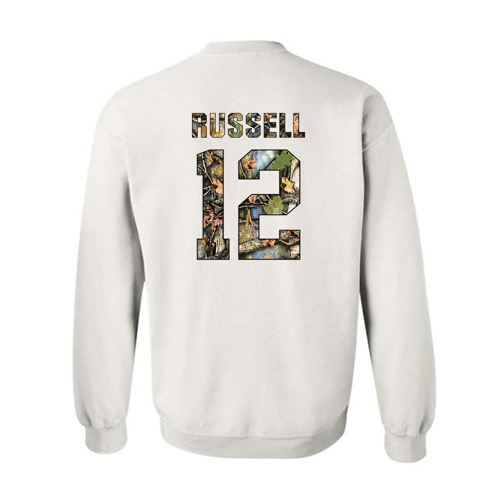 Alabama - NCAA Football : Keelon Russell - Crewneck Sweatshirt-1