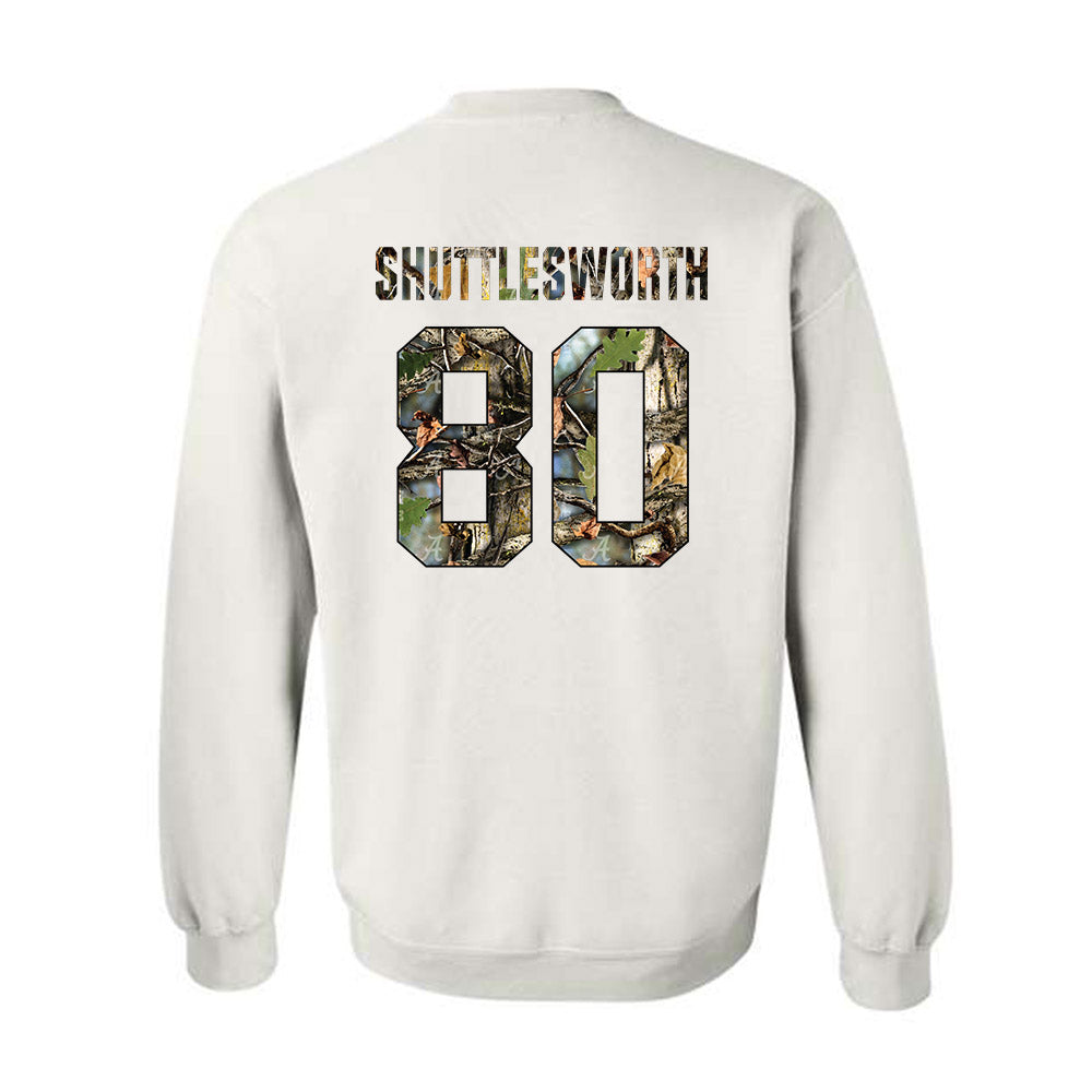 Alabama - NCAA Football : Jaxon Shuttlesworth - Crewneck Sweatshirt-1