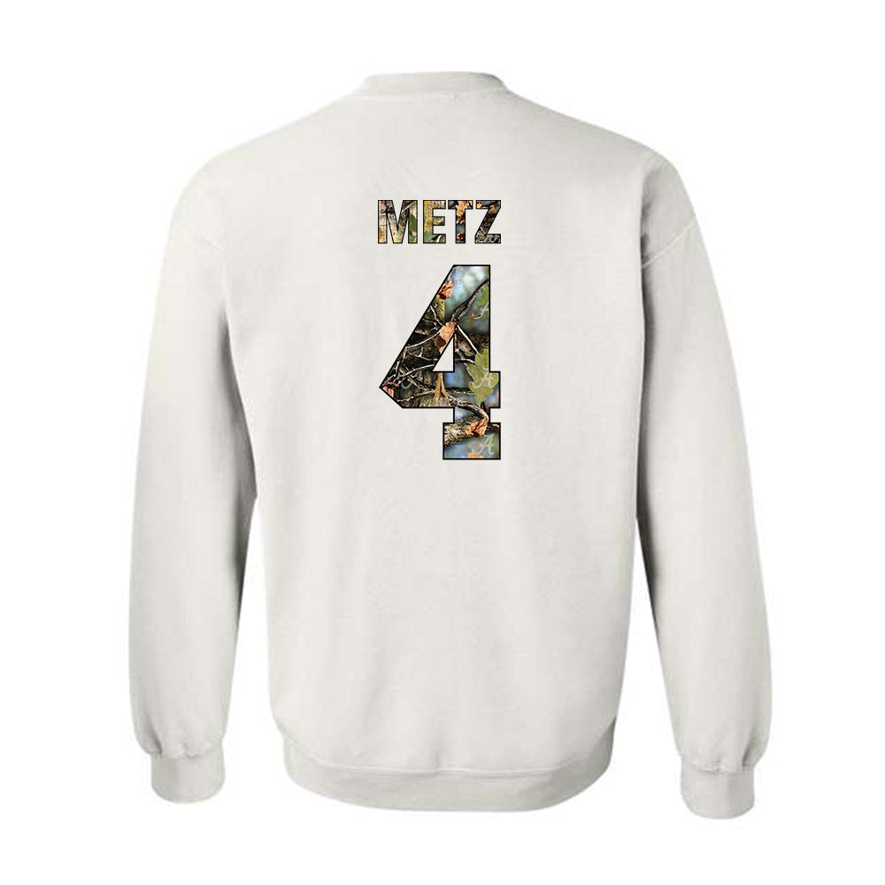 Alabama - NCAA Football : Luke Metz - Crewneck Sweatshirt-1