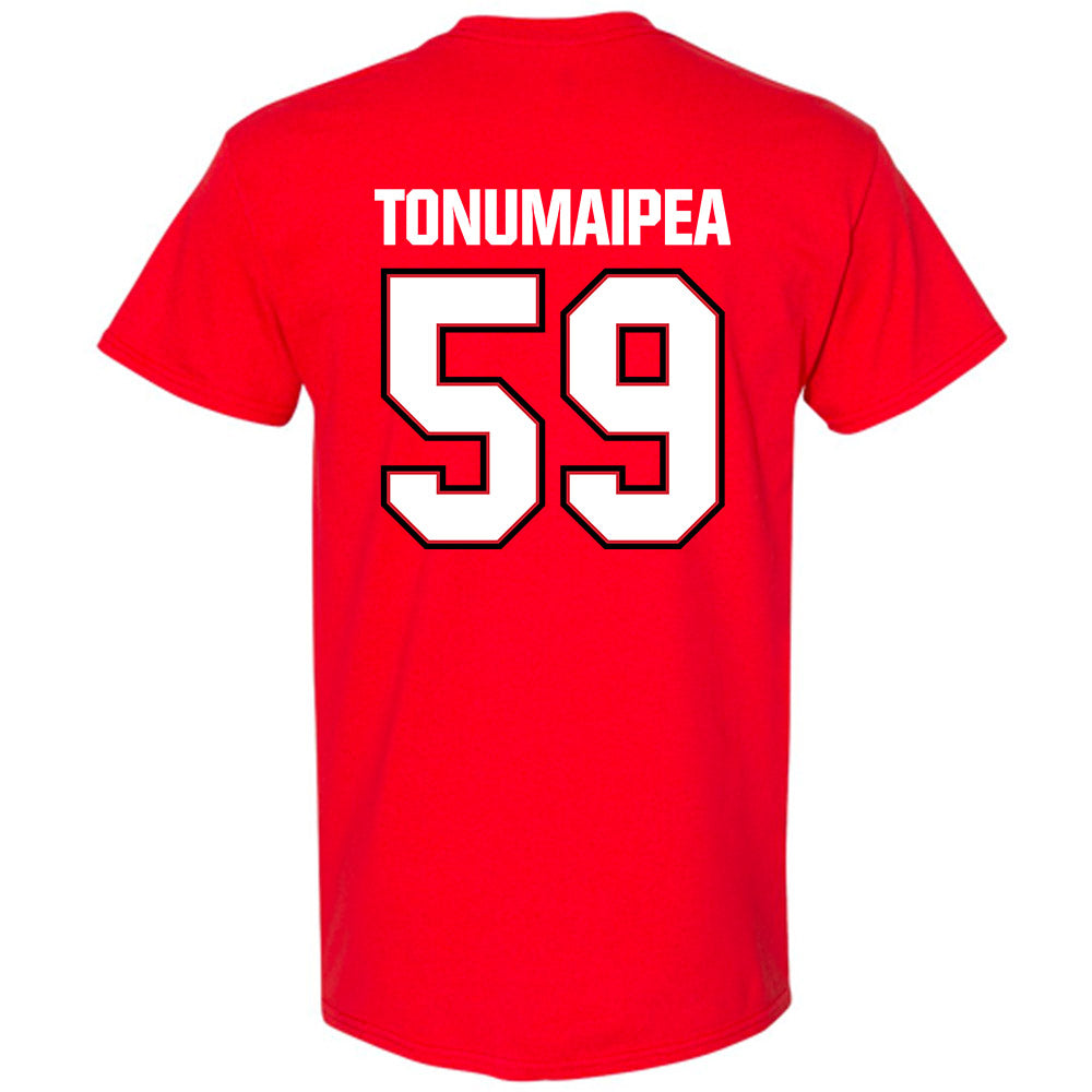 Minot State - NCAA Football : Mahonri Tonumaipea - Classic Shersey T-Shirt-1