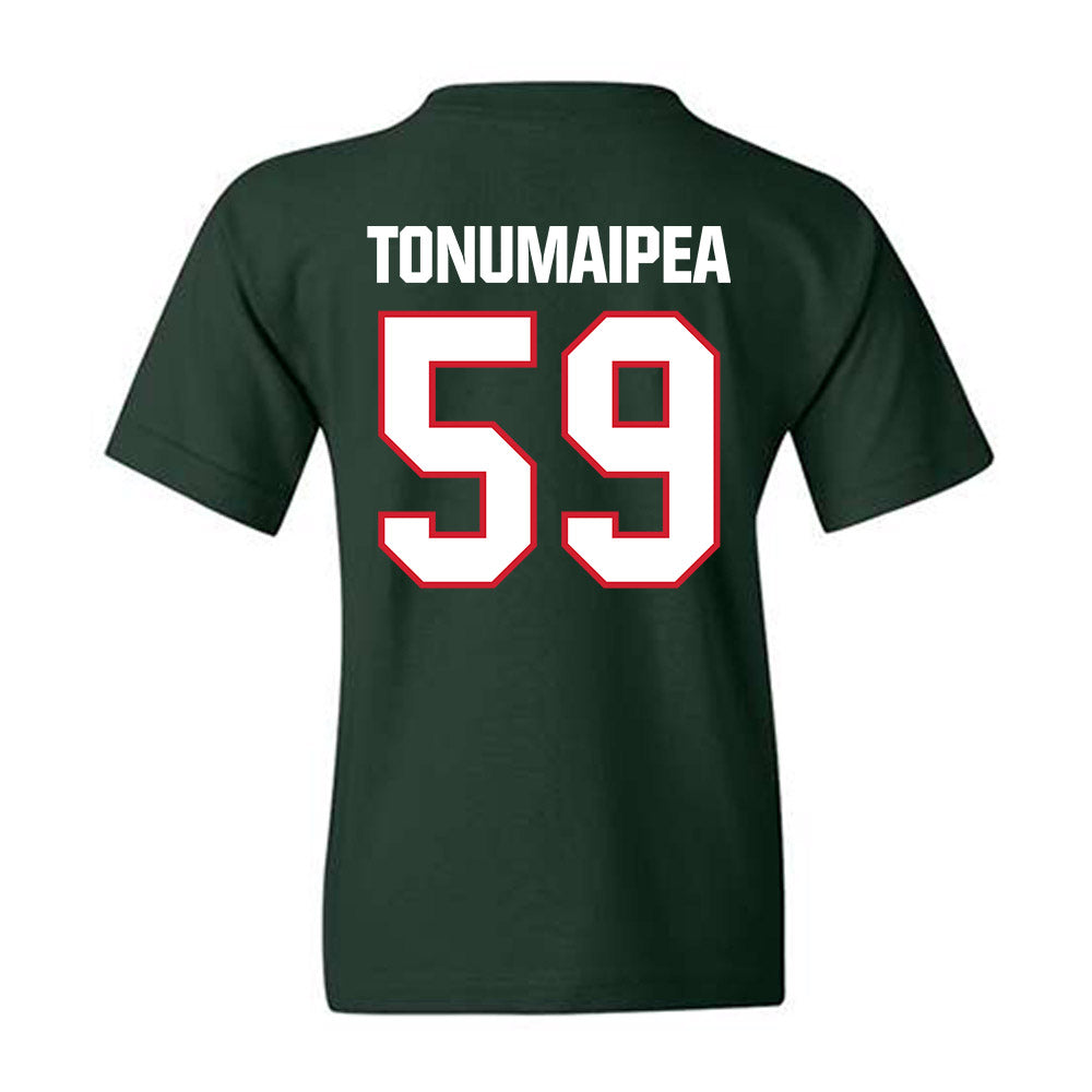 Minot State - NCAA Football : Mahonri Tonumaipea - Classic Shersey Youth T-Shirt-1
