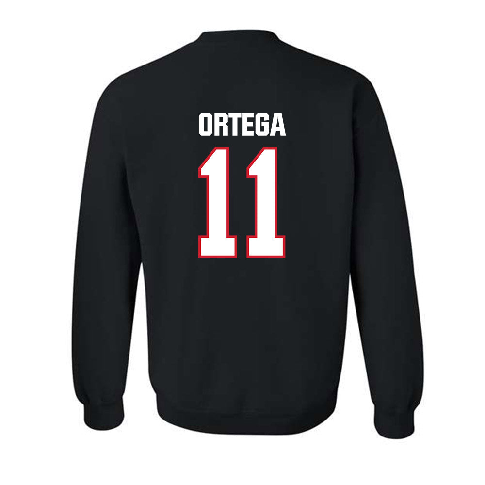 Minot State - NCAA Women's Soccer : Edelin Ortega - Crewneck Sweatshirt-1