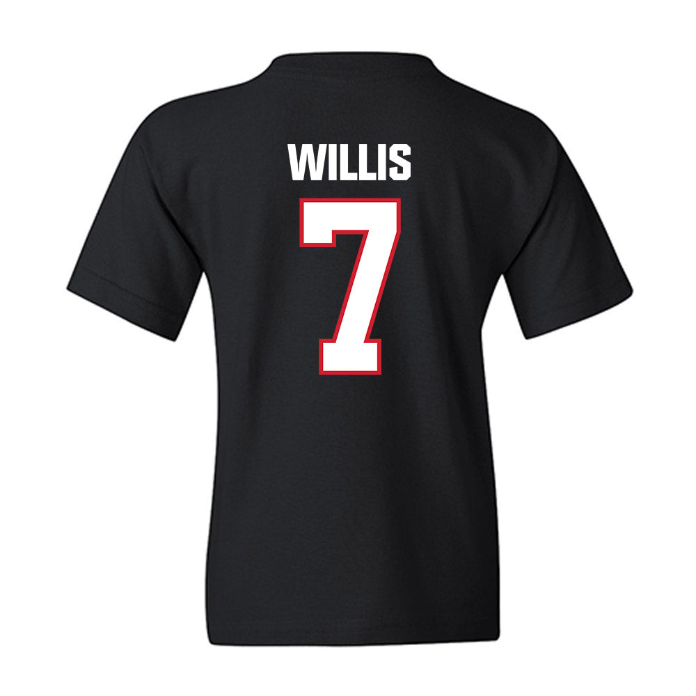 Minot State - NCAA Women's Volleyball : Emily Willis - Youth T-Shirt-1