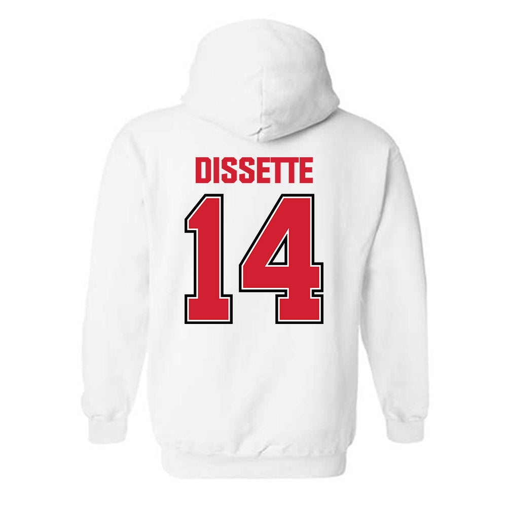 Minot State - NCAA Men's Basketball : Darik Dissette - Hooded Sweatshirt-1