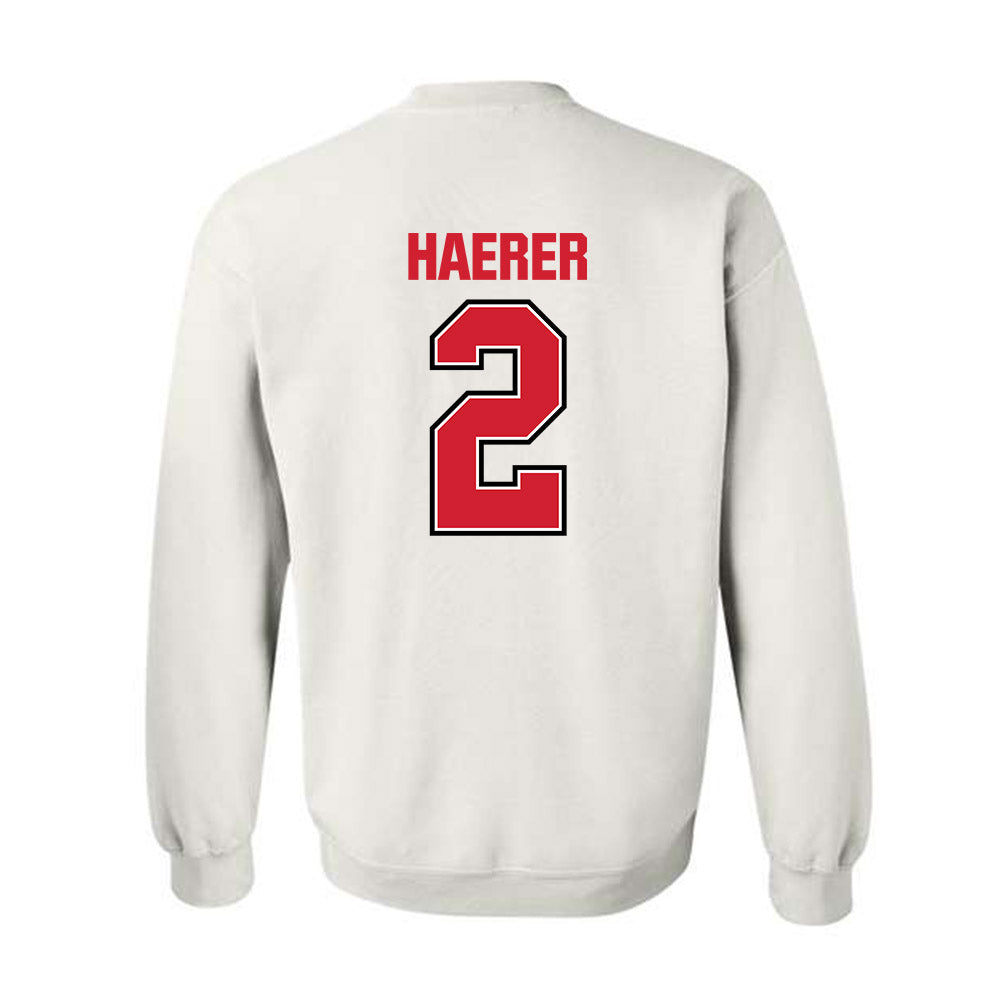 Minot State - NCAA Men's Basketball : Carson Haerer - Crewneck Sweatshirt-1