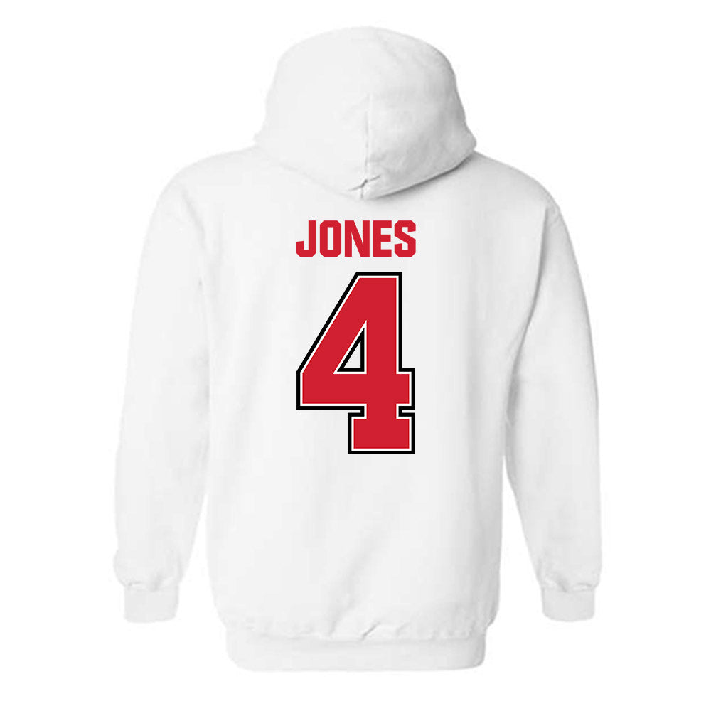 Minot State - NCAA Women's Basketball : Emma Jones - Hooded Sweatshirt-1