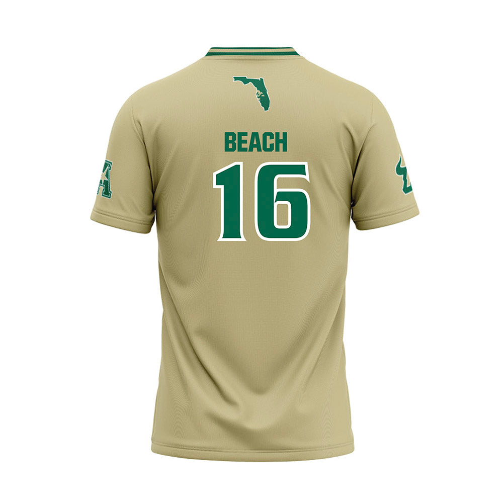 USF - NCAA Baseball : Easton Beach - Sand Jersey-1