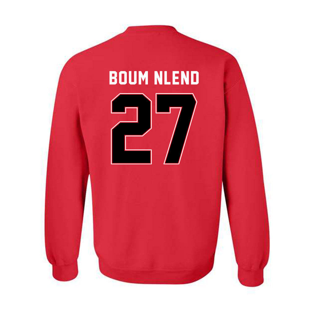 SIUE - NCAA Men's Soccer : Amos Boum Nlend - Classic Shersey Crewneck Sweatshirt-1