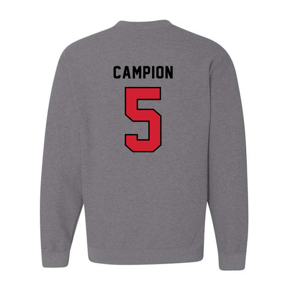 SIUE - NCAA Men's Basketball : Jack Campion - Classic Shersey Crewneck Sweatshirt-1