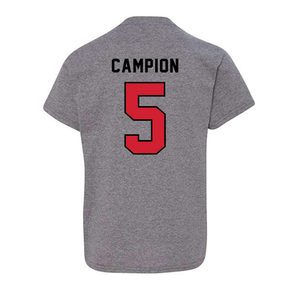 SIUE - NCAA Men's Basketball : Jack Campion - Classic Shersey Youth T-Shirt-1