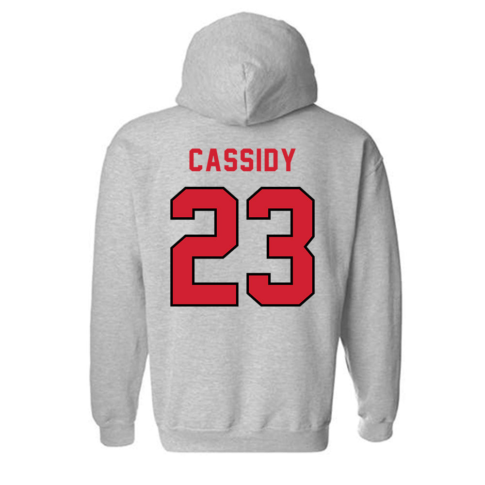 SIUE - NCAA Women's Basketball : Kaitlin Cassidy - Classic Shersey Hooded Sweatshirt-1