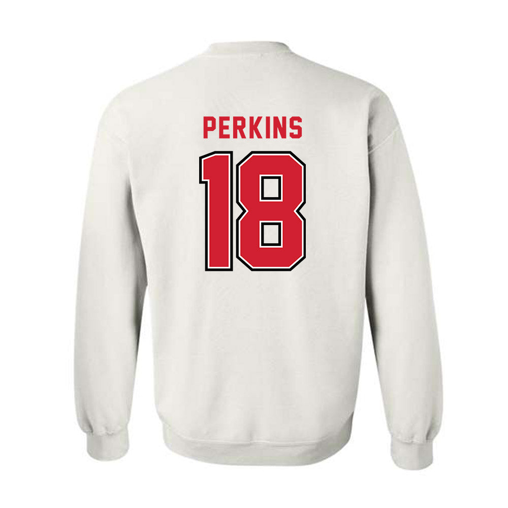 SIUE - NCAA Men's Soccer : Ben Perkins - Classic Shersey Crewneck Sweatshirt-1