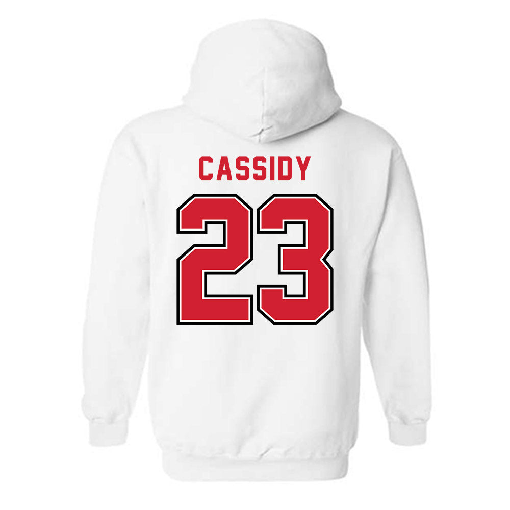 SIUE - NCAA Women's Basketball : Kaitlin Cassidy - Classic Shersey Hooded Sweatshirt-1