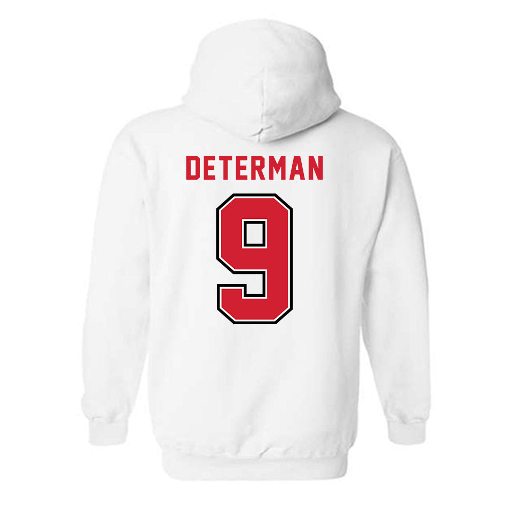 SIUE - NCAA Women's Volleyball : Maddie Determan - Classic Shersey Hooded Sweatshirt-1