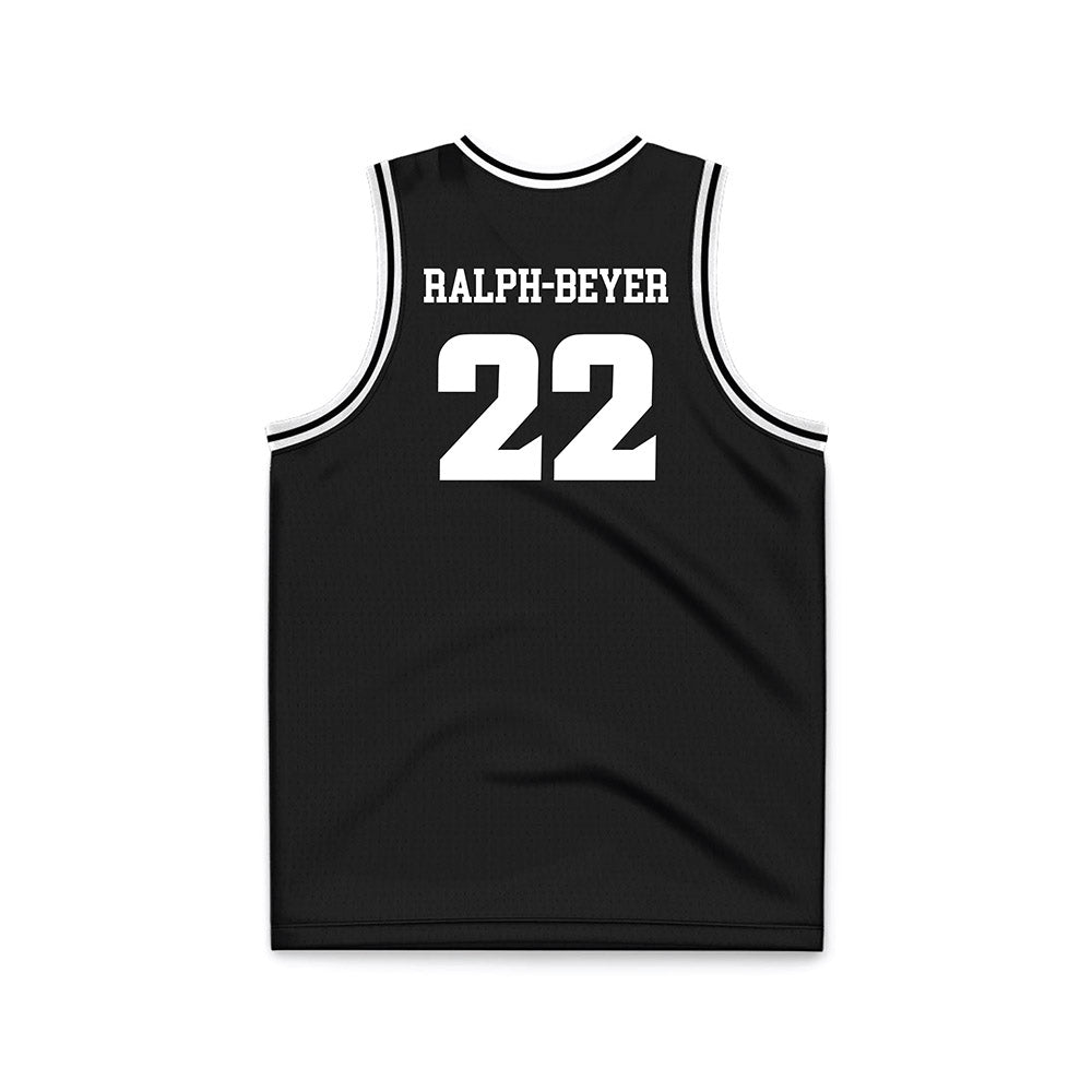 VCU - NCAA Men's Basketball : Nyle Ralph-beyer - Black Basketball Jersey-1