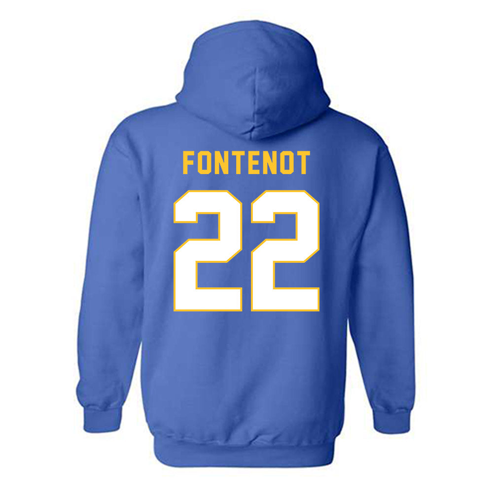 TAMUK - NCAA Football : Levi Fontenot - Hooded Sweatshirt-1