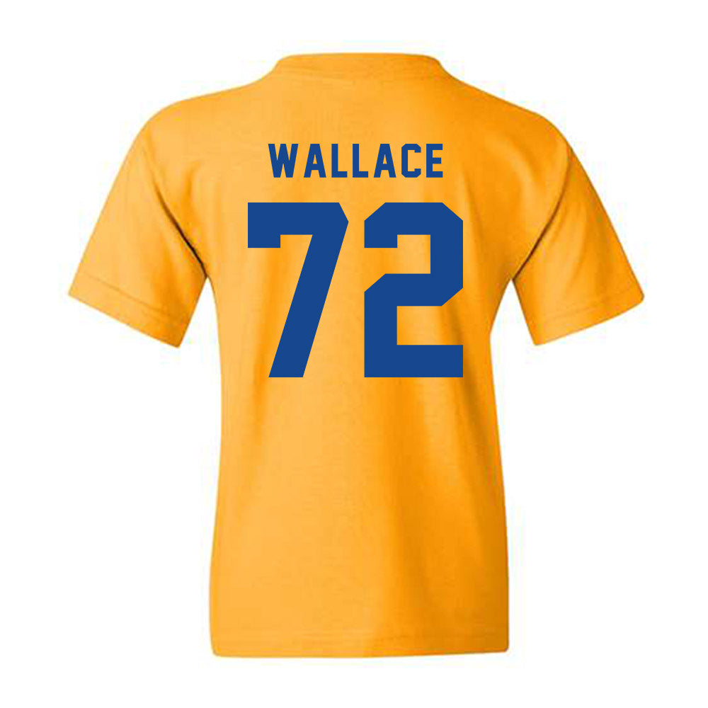 TAMUK - NCAA Football : Jaron Wallace - Youth T-Shirt-1