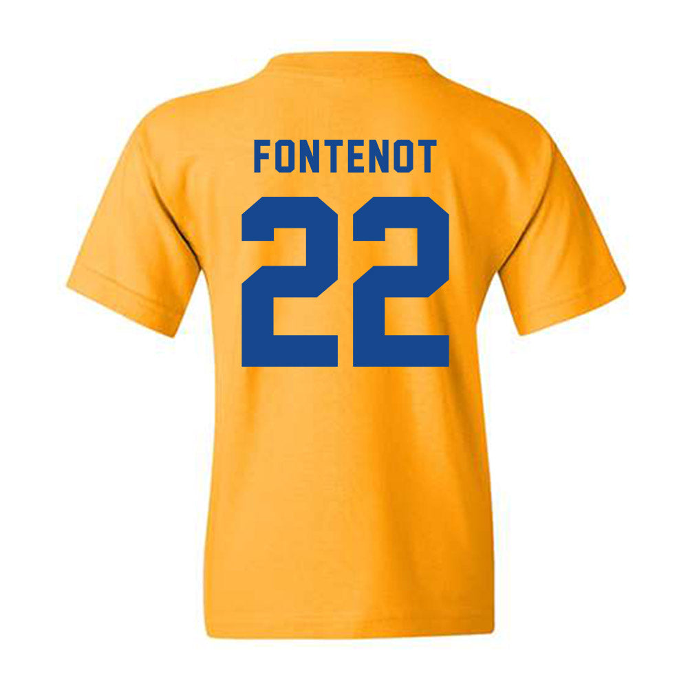 TAMUK - NCAA Football : Levi Fontenot - Youth T-Shirt-1