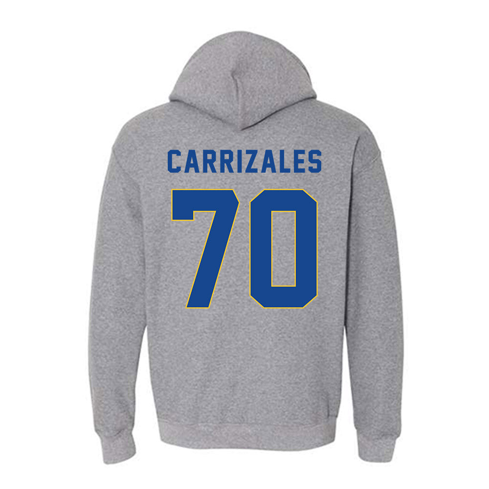 TAMUK - NCAA Football : Miguel Carrizales - Classic Shersey Hooded Sweatshirt-1