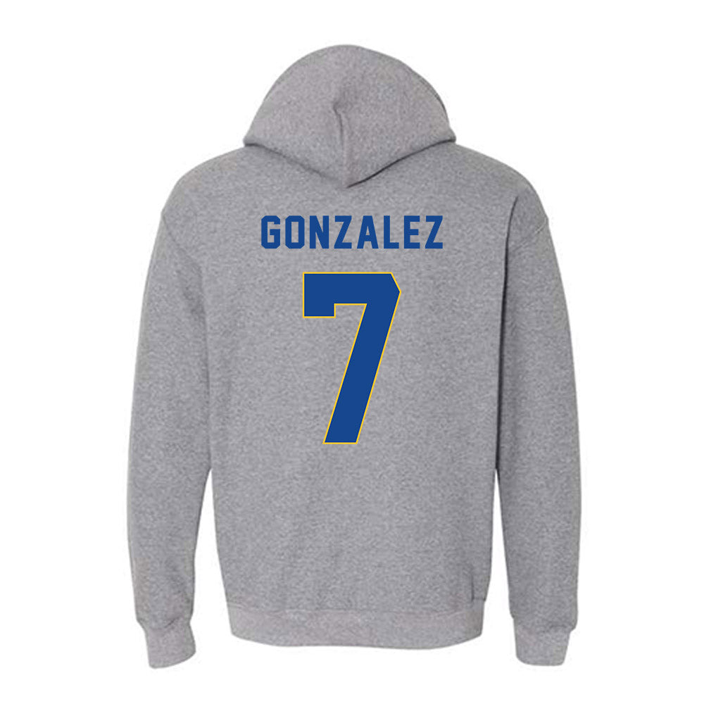 TAMUK - NCAA Football : Noah Gonzalez - Classic Shersey Hooded Sweatshirt-1