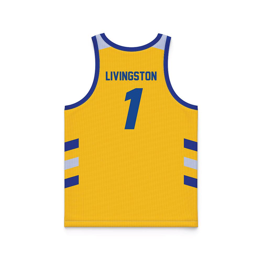 TAMUK - NCAA Men's Basketball : James Livingston - Basketball Jersey-1