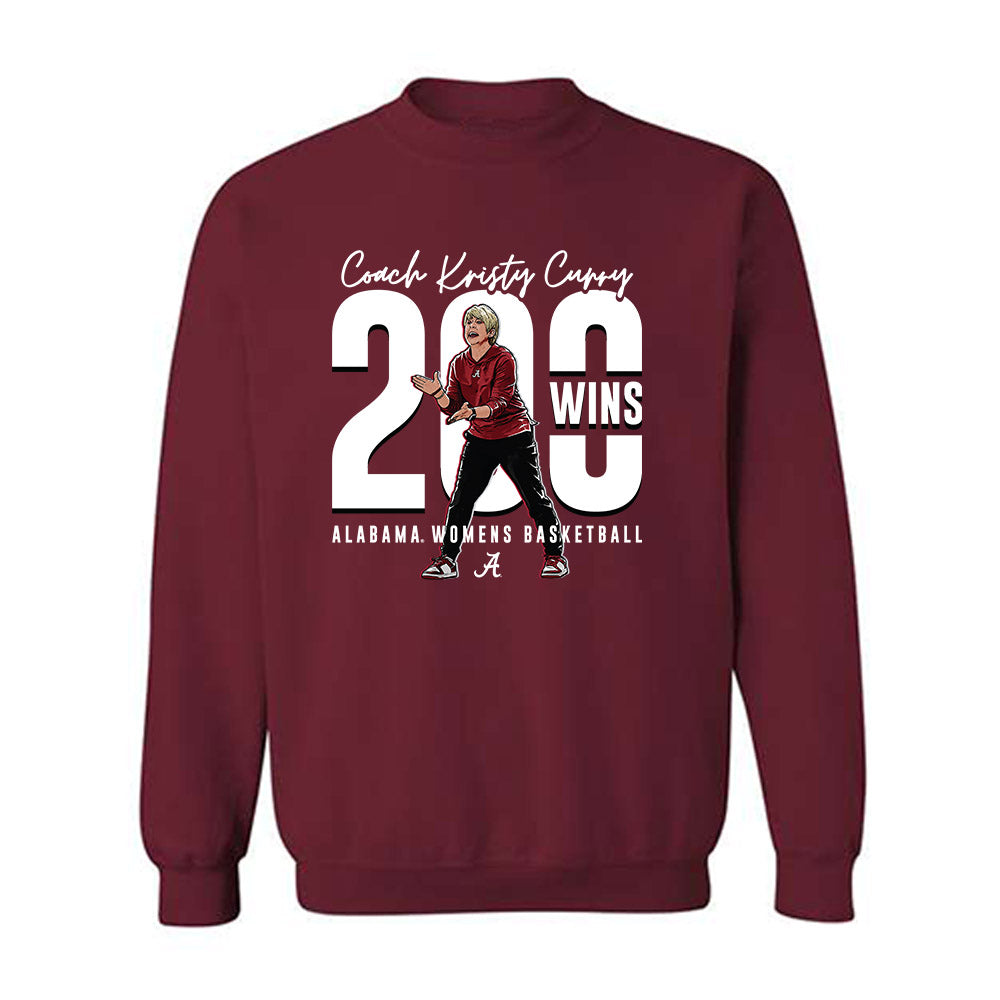 Alabama - NCAA Women's Basketball : Individual Caricature Crewneck Sweatshirt-0