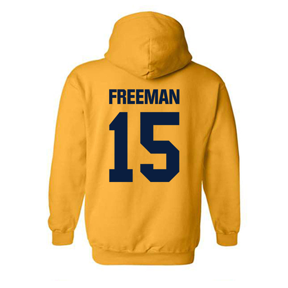 UCSC - NCAA Women's Soccer : Erin Freeman - Classic Shersey Hooded Sweatshirt-1