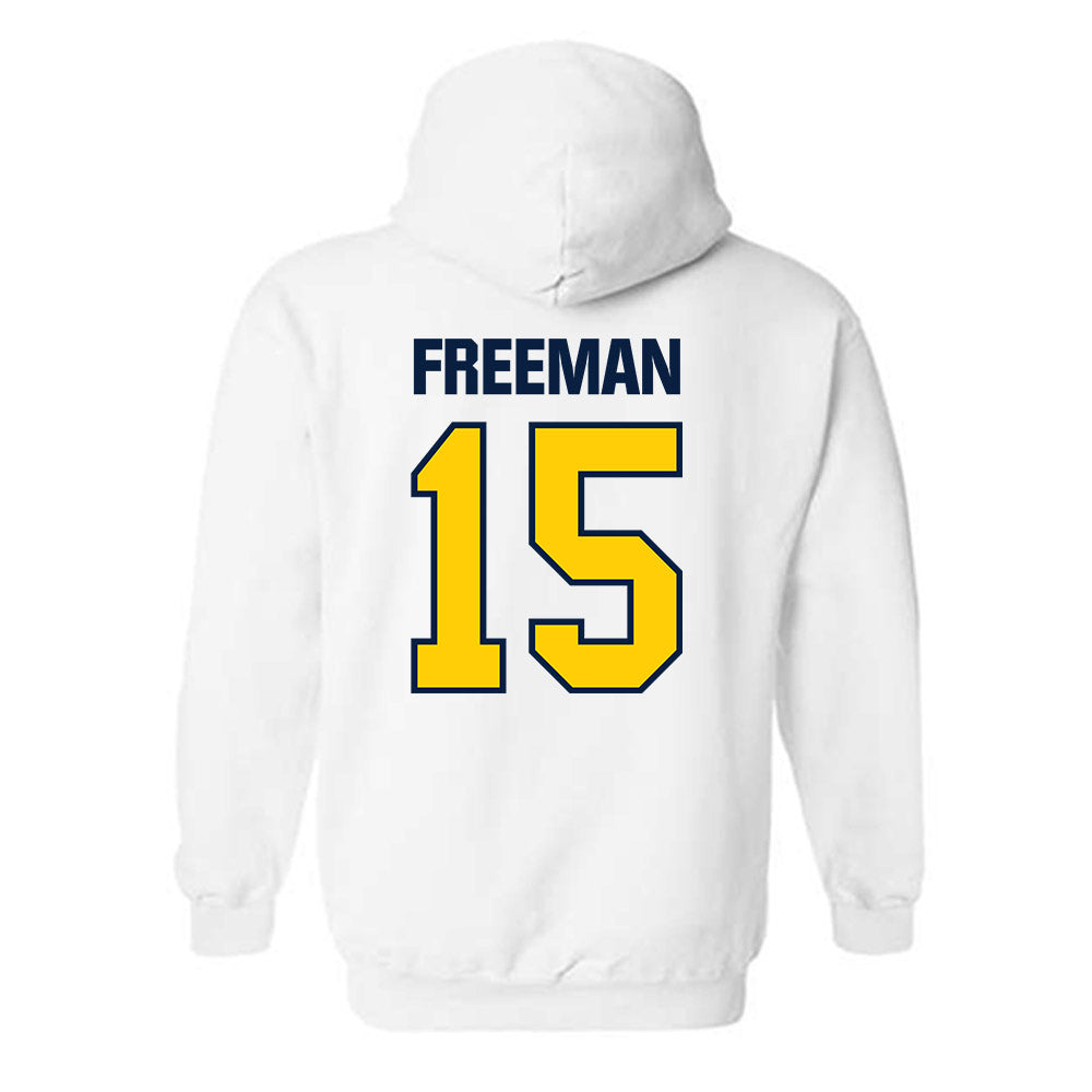UCSC - NCAA Women's Soccer : Erin Freeman - Classic Shersey Hooded Sweatshirt-1