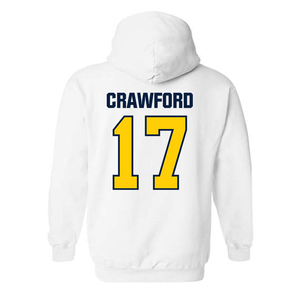 UCSC - NCAA Men's Soccer : Zander Crawford - Classic Shersey Hooded Sweatshirt-1