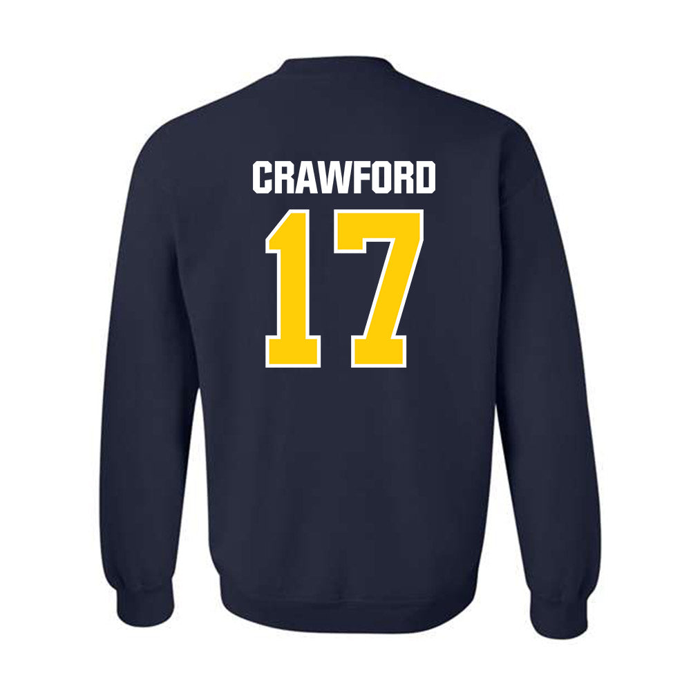 UCSC - NCAA Men's Soccer : Zander Crawford - Classic Shersey Crewneck Sweatshirt-1