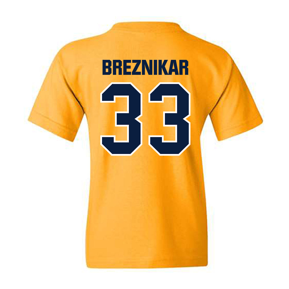 UCSC - NCAA Men's Basketball : Caden Breznikar - Classic Shersey Youth T-Shirt-1