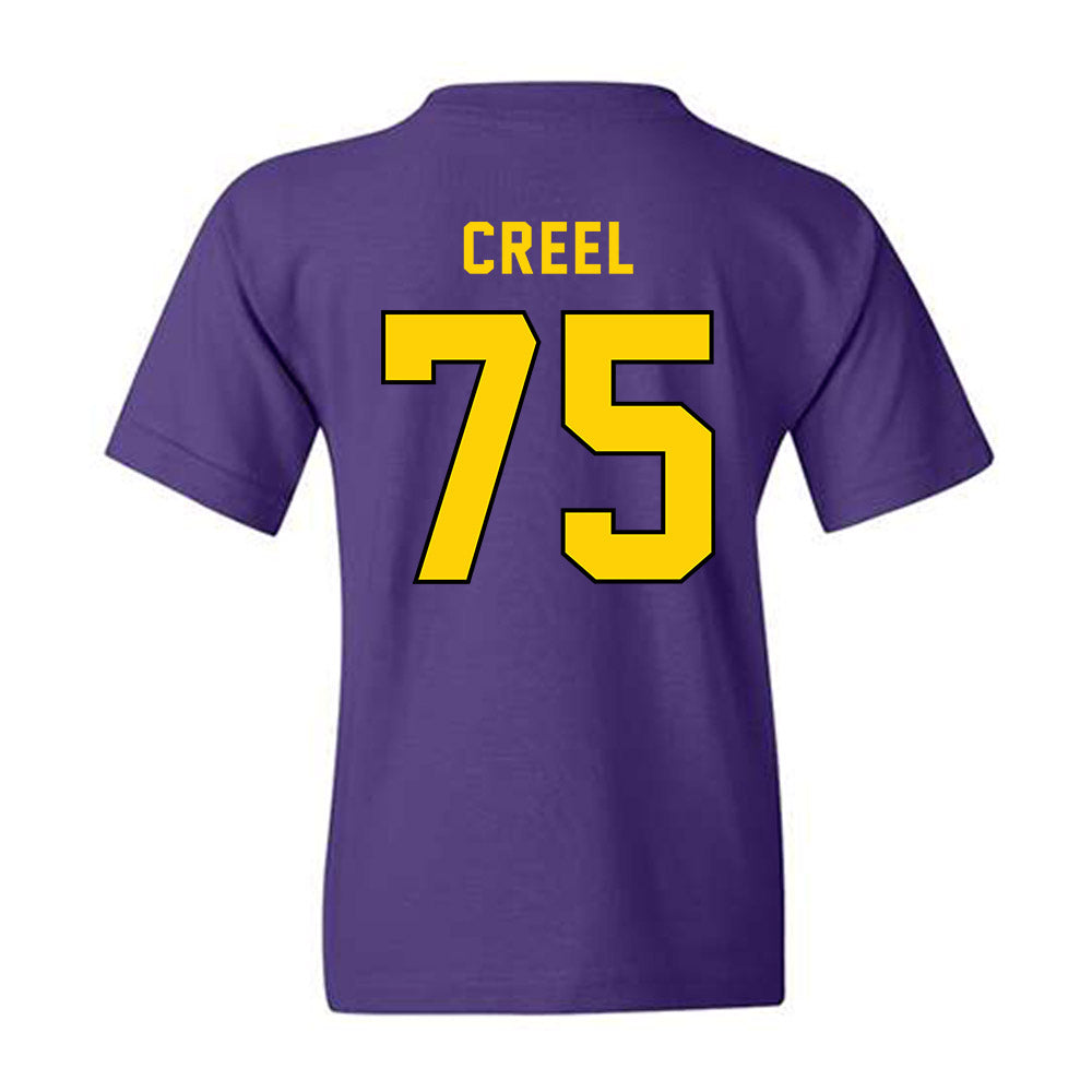 East Carolina - NCAA Football : Hayes Creel - Classic Shersey Youth T-Shirt-1