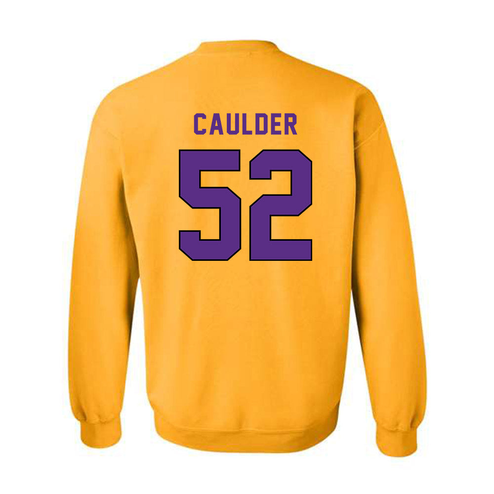 East Carolina - NCAA Football : Zach Caulder - Classic Shersey Crewneck Sweatshirt-1