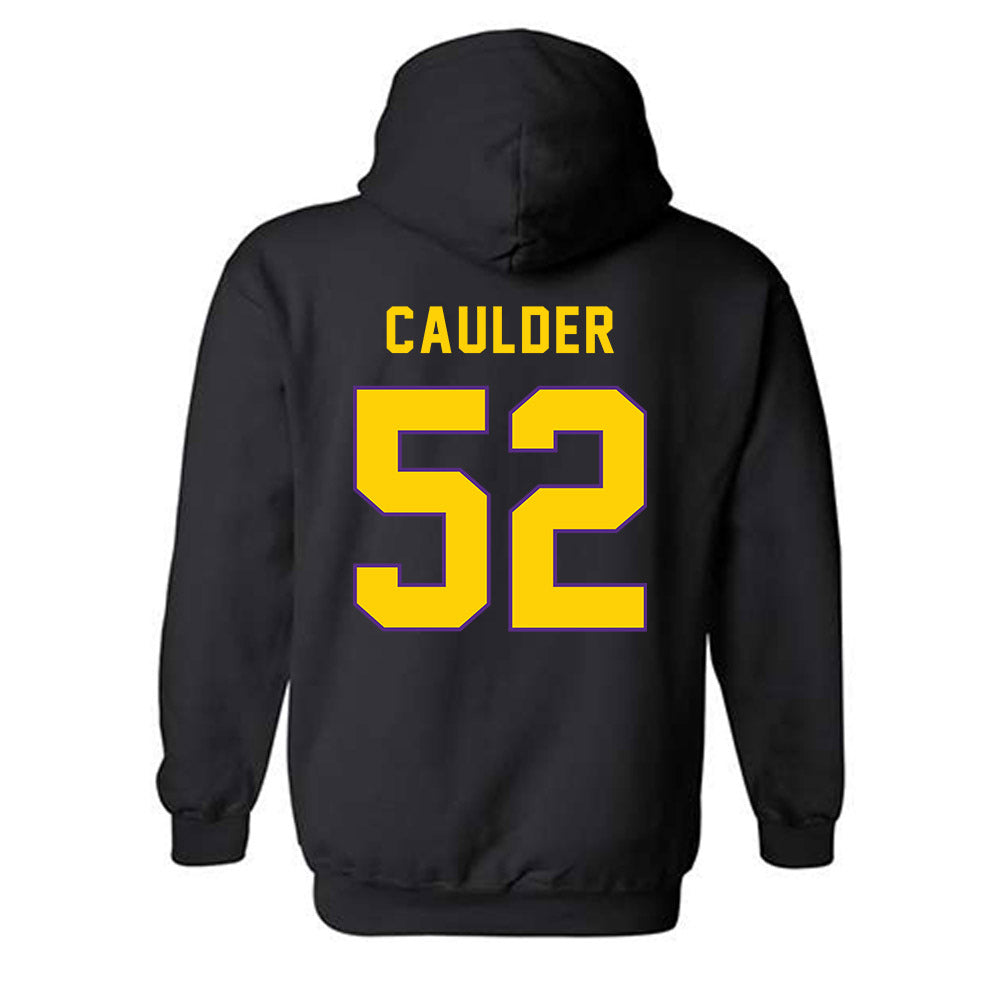 East Carolina - NCAA Football : Zach Caulder - Classic Shersey Hooded Sweatshirt-1