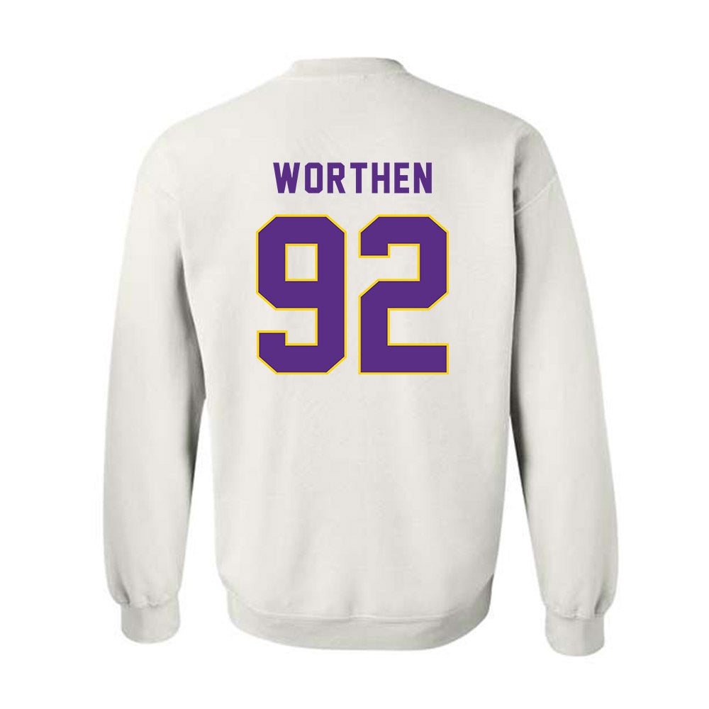 East Carolina - NCAA Football : Dylon Worthen - Classic Shersey Crewneck Sweatshirt-1