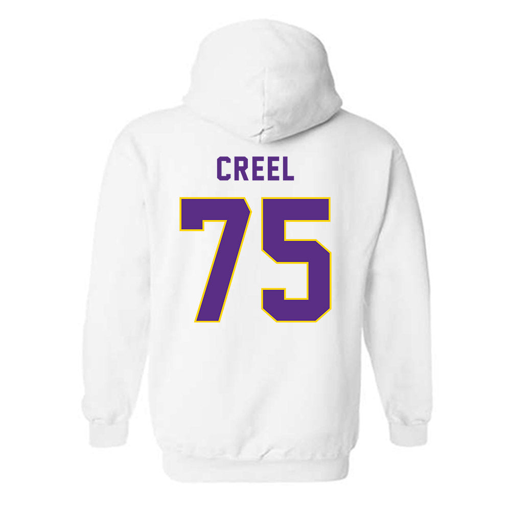 East Carolina - NCAA Football : Hayes Creel - Classic Shersey Hooded Sweatshirt-1
