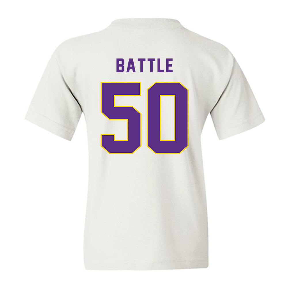 East Carolina - NCAA Football : Josh Battle - Classic Shersey Youth T-Shirt-1