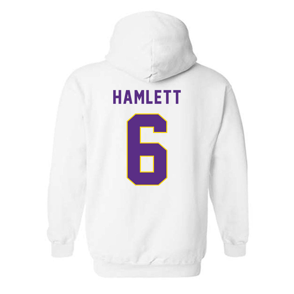 East Carolina - NCAA Football : Kanen Hamlett - Classic Shersey Hooded Sweatshirt-1