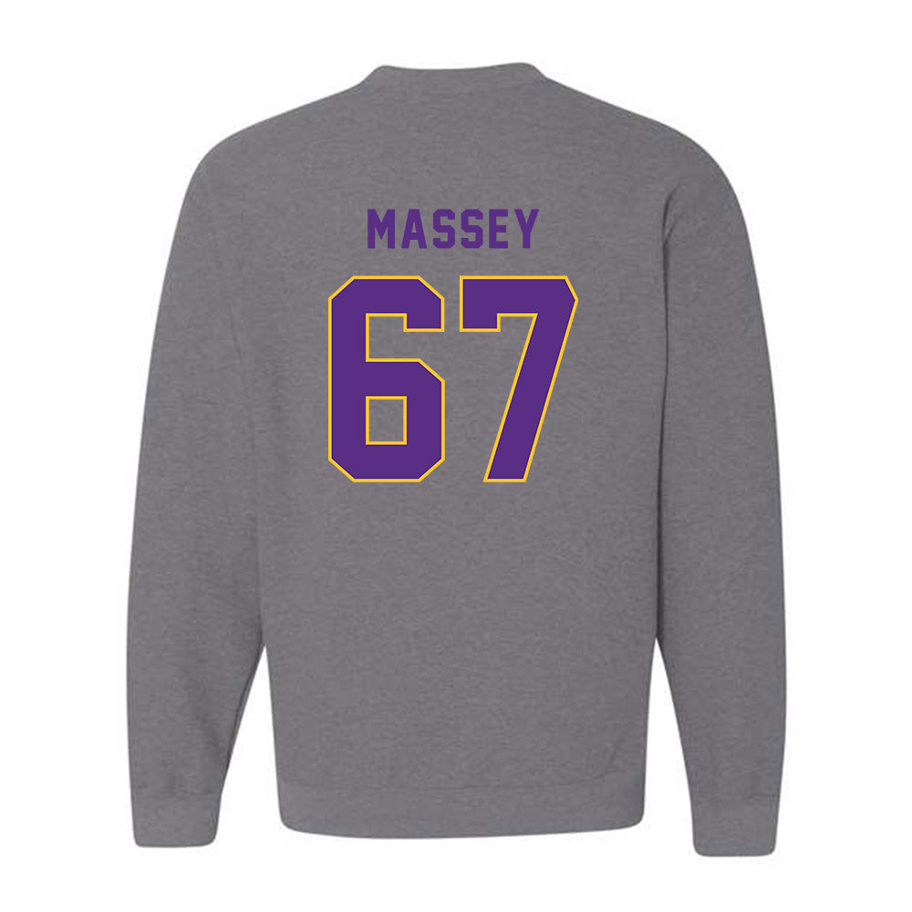 East Carolina - NCAA Football : Xavier Massey - Classic Shersey Crewneck Sweatshirt-1