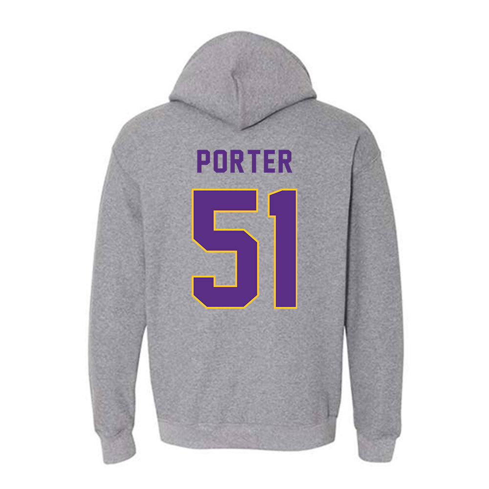 East Carolina - NCAA Football : Lindell Porter - Classic Shersey Hooded Sweatshirt-1