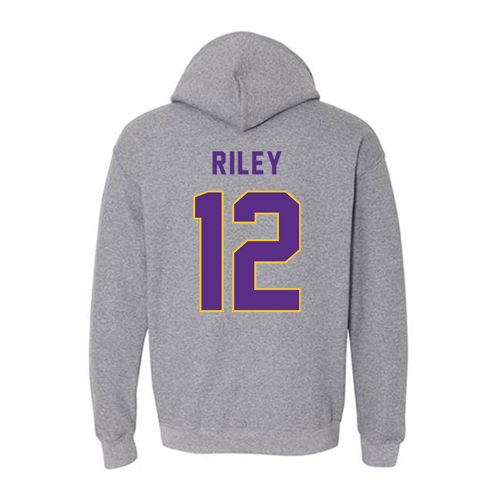 East Carolina - NCAA Men's Basketball : Jordan Riley - Classic Shersey Hooded Sweatshirt-1