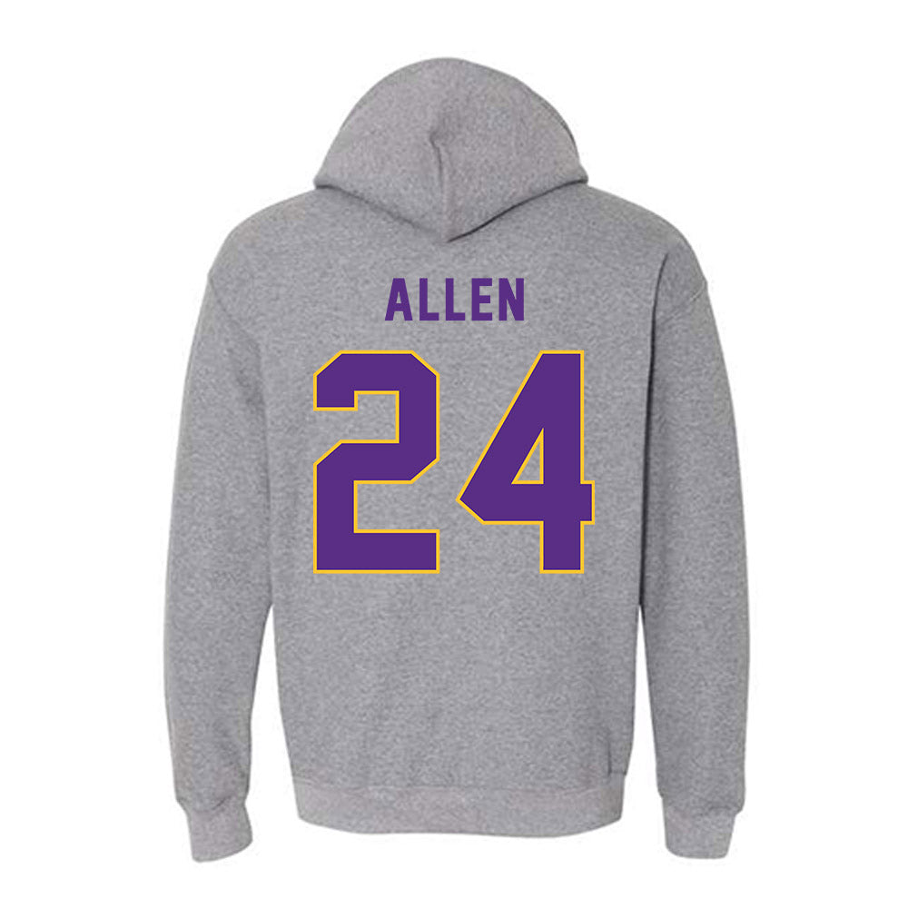 East Carolina - NCAA Football : Michael Allen - Classic Shersey Hooded Sweatshirt-1