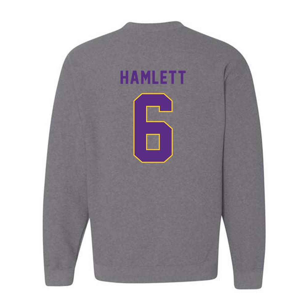 East Carolina - NCAA Football : Kanen Hamlett - Classic Shersey Crewneck Sweatshirt-1